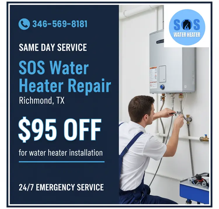 SOS Water Heater Richmond offer